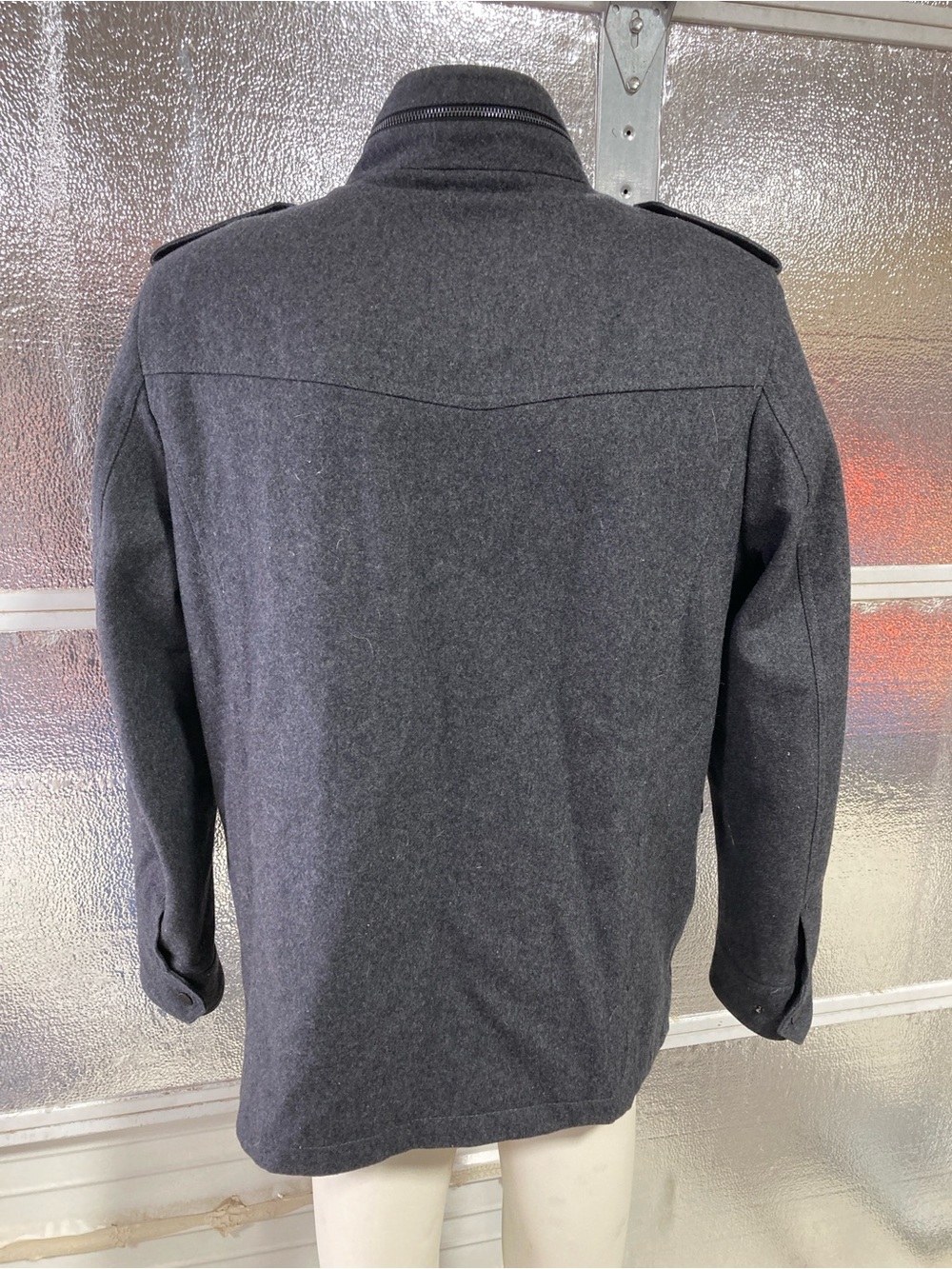 Black Rivet Coat - Picture 7 of 14